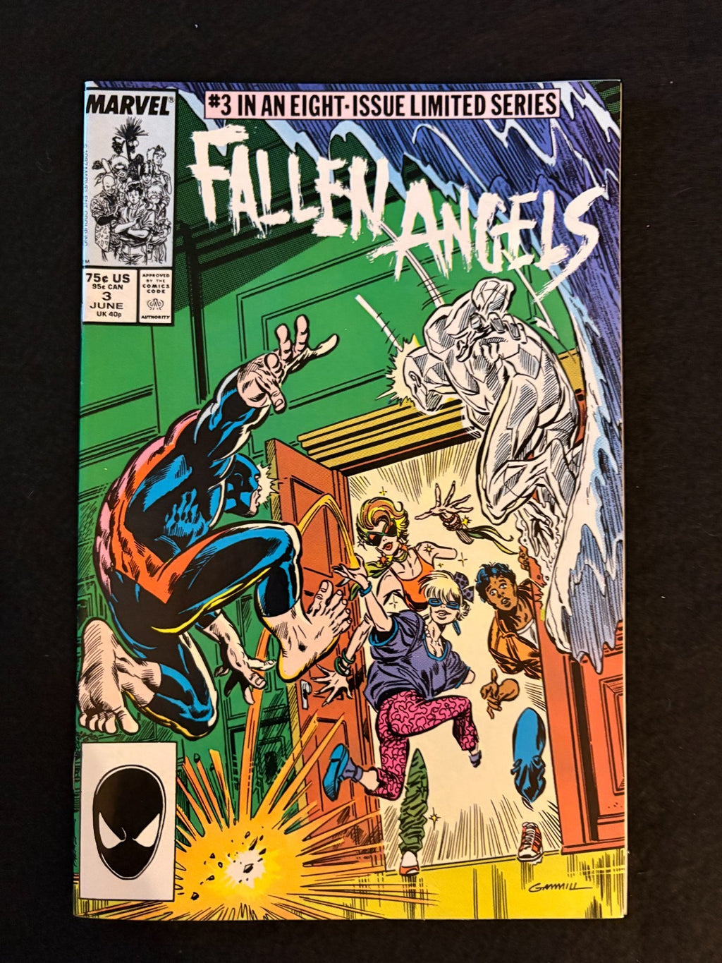 Fallen Angels- Complete Set of 8 - #1-8  (1987) Marvel