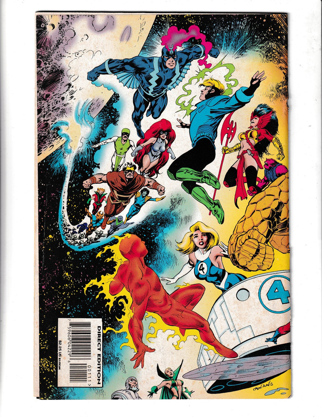 Fantastic Four: Atlantis Rising - Collector's Preview #1 (1995) Marvel Comics