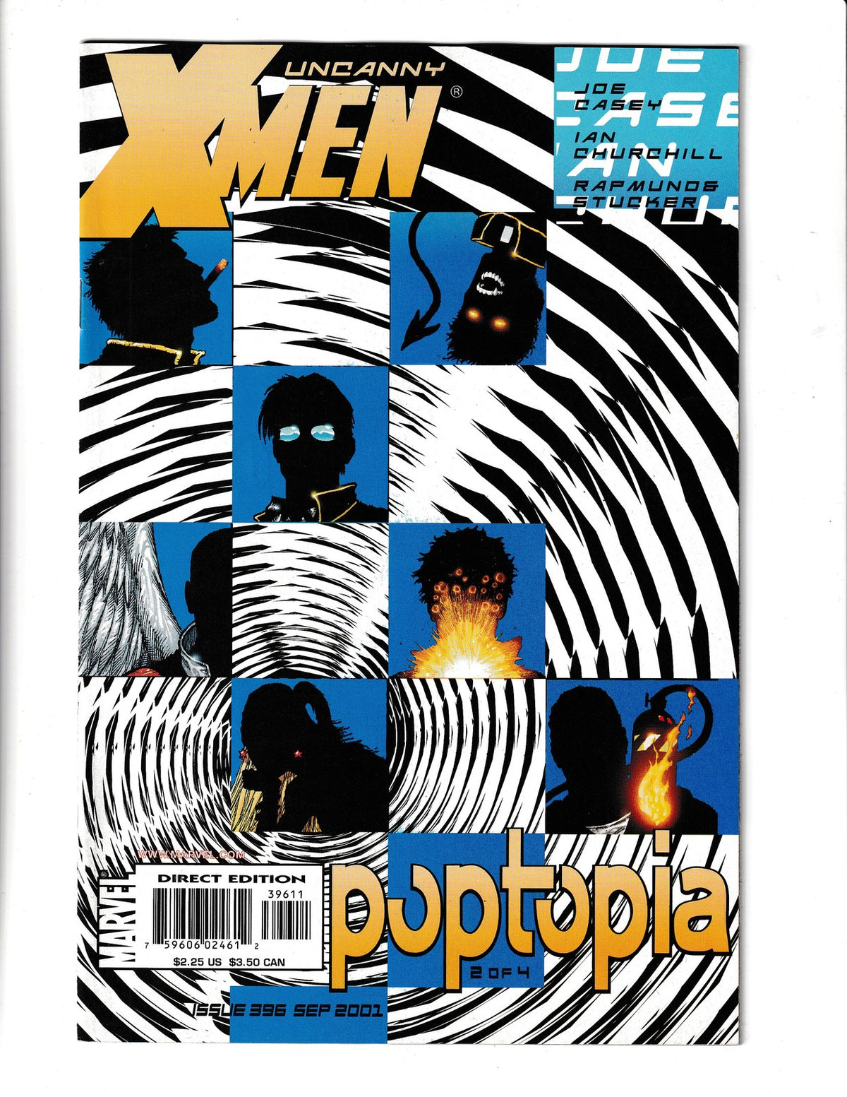 Uncanny X-Men #396 (2001) Marvel Comics SKU:2627