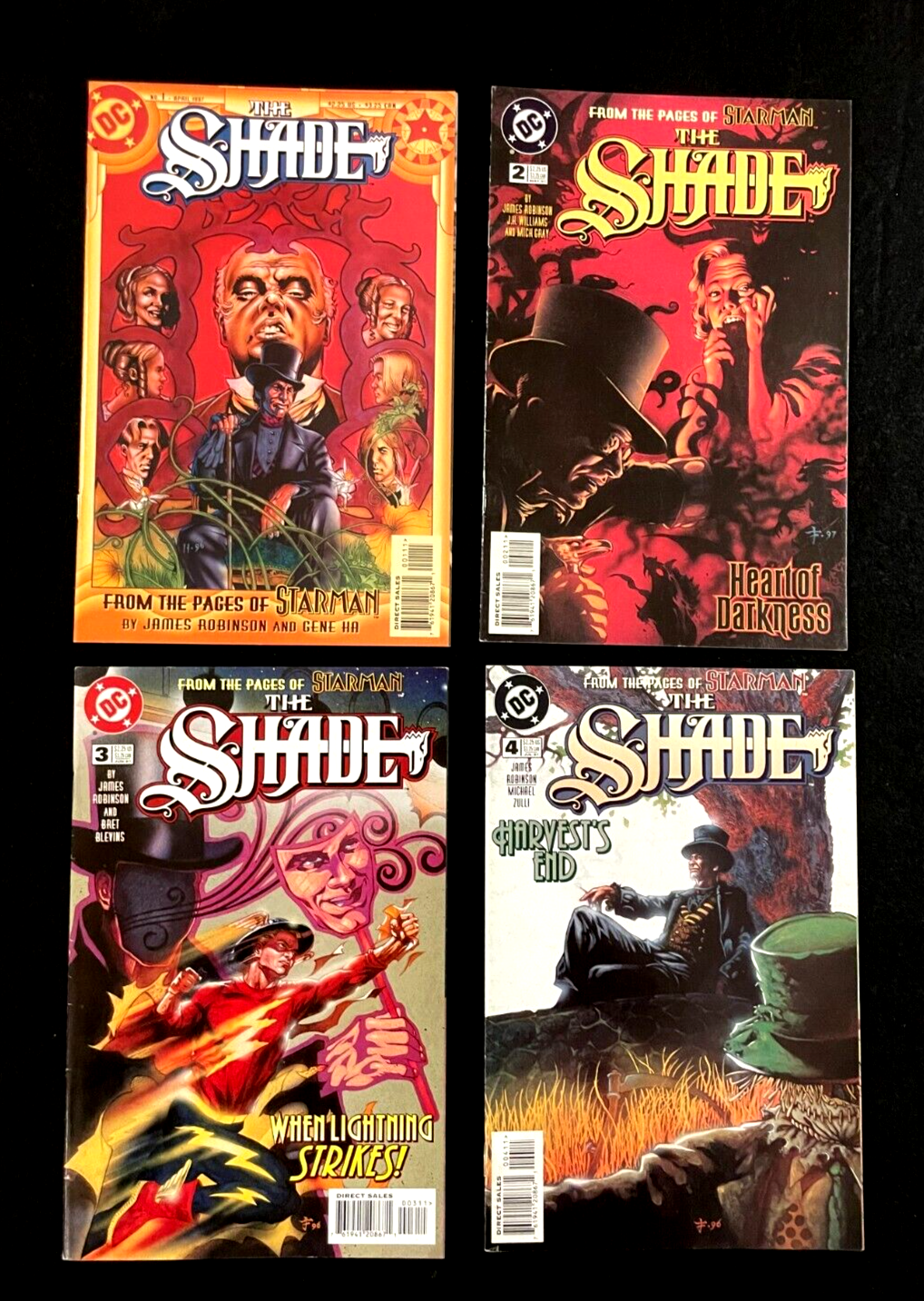 Shade - Complete Set of 4 #1-4 (1997) DC Comics