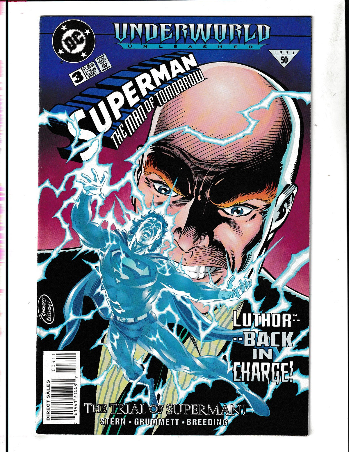 Superman: Man of Tomorrow #3 (1996) Trial of Superman DC Comics