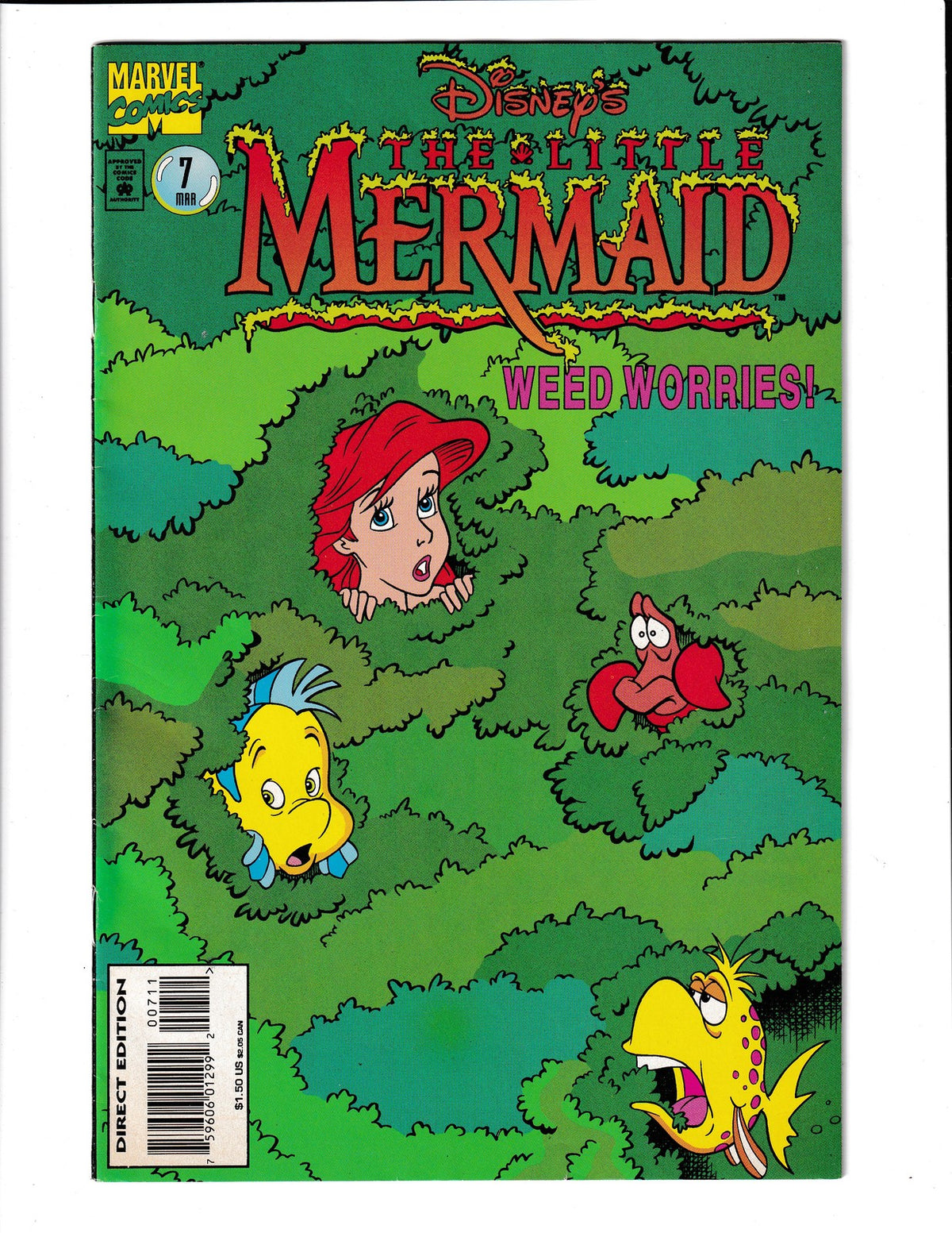 Little Mermaid #7 (1995) Marvel Comics