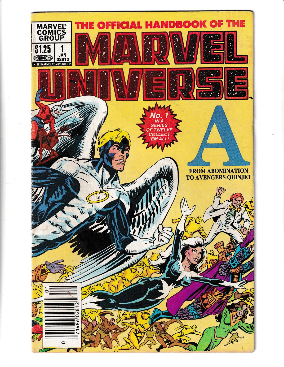Official Handbook of the Marvel Universe #1 (1983) Marvel Comics SKU:2289