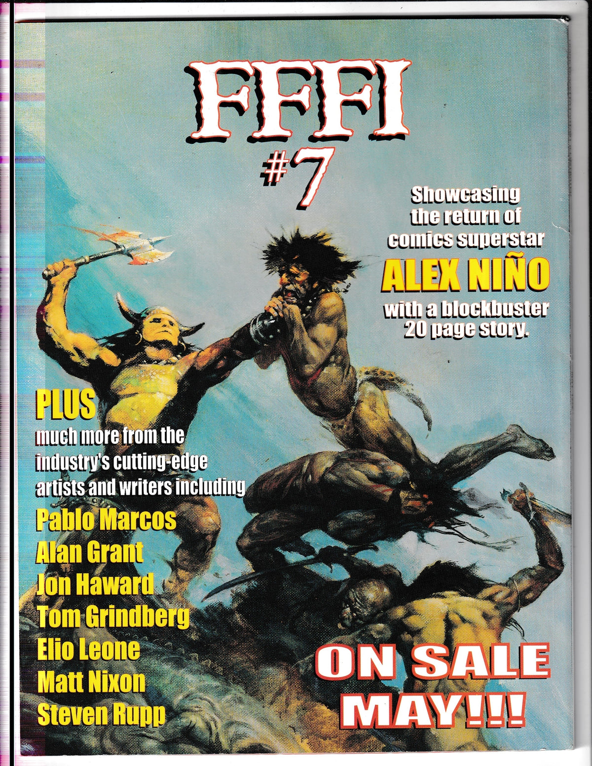 Frank Frazetta Fantasy Illustrated #6 (1999) Quantum Cat Comics