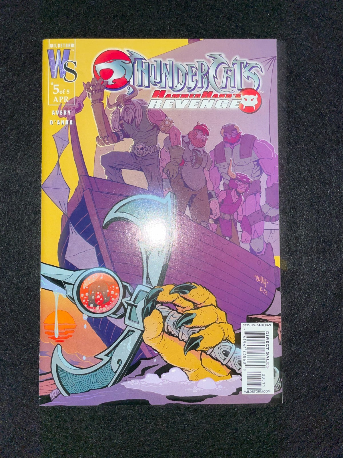 ThunderCats: HammerHand's Revenge - Complete Set of 5 #1-5 (2003/04) WildStorm