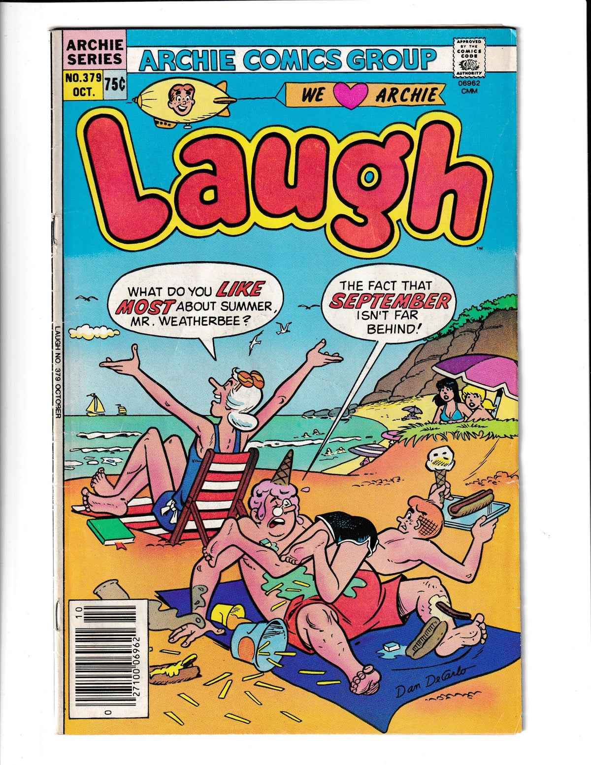 Laugh Comics #379 (1983) Archie Comics SKU:3513