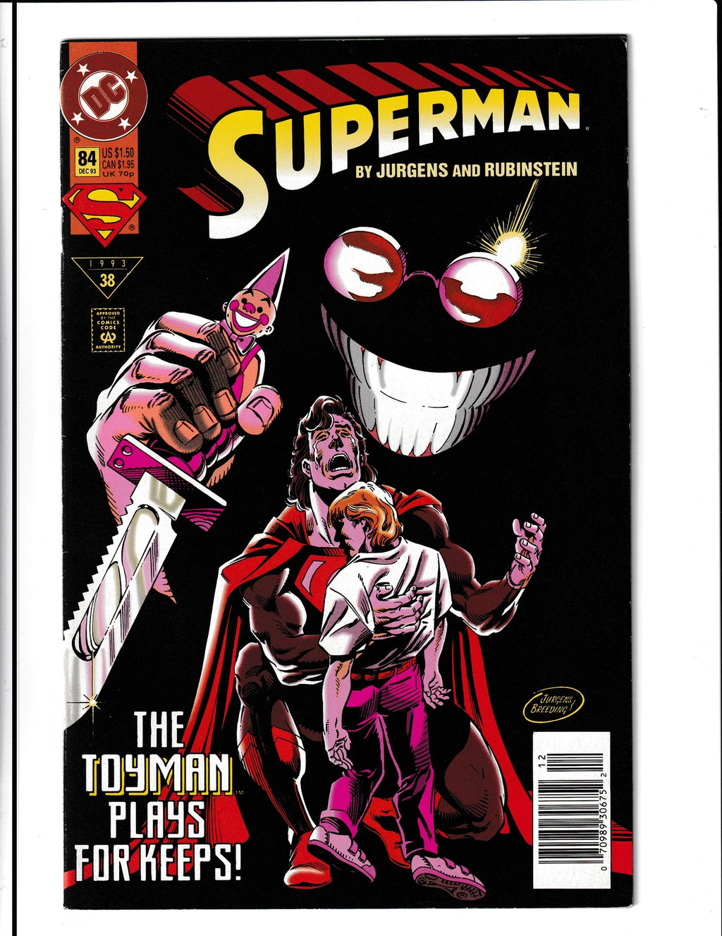 Superman #84 (1993)DC Comics SKU:289