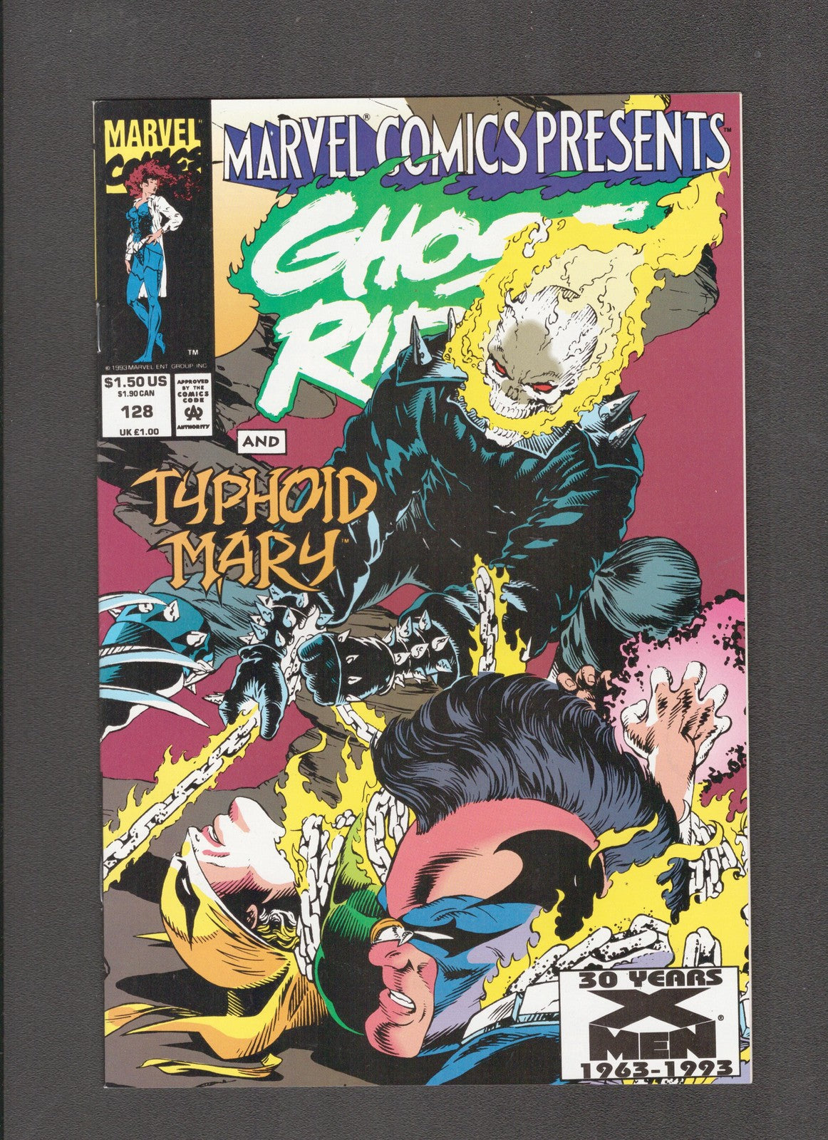 Marvel Comics Presents #128 (1993) Wolverine, Ghost Rider Marvel Comics