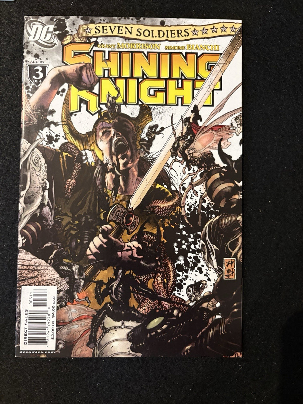 Seven Soldiers Shining Knight #1-4 (2005) Complete Mini-Series Set DC Comics