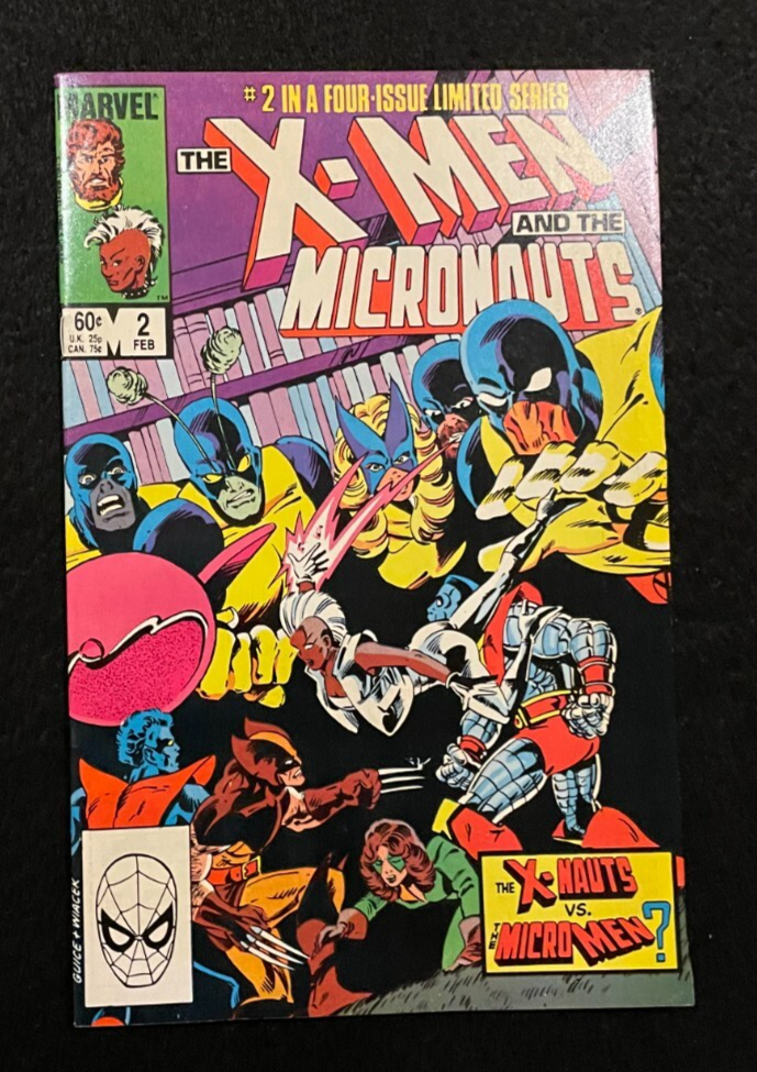 X-Men and the Micronauts - Complete Set of 4 - #1-4 (1984) Marvel Comics