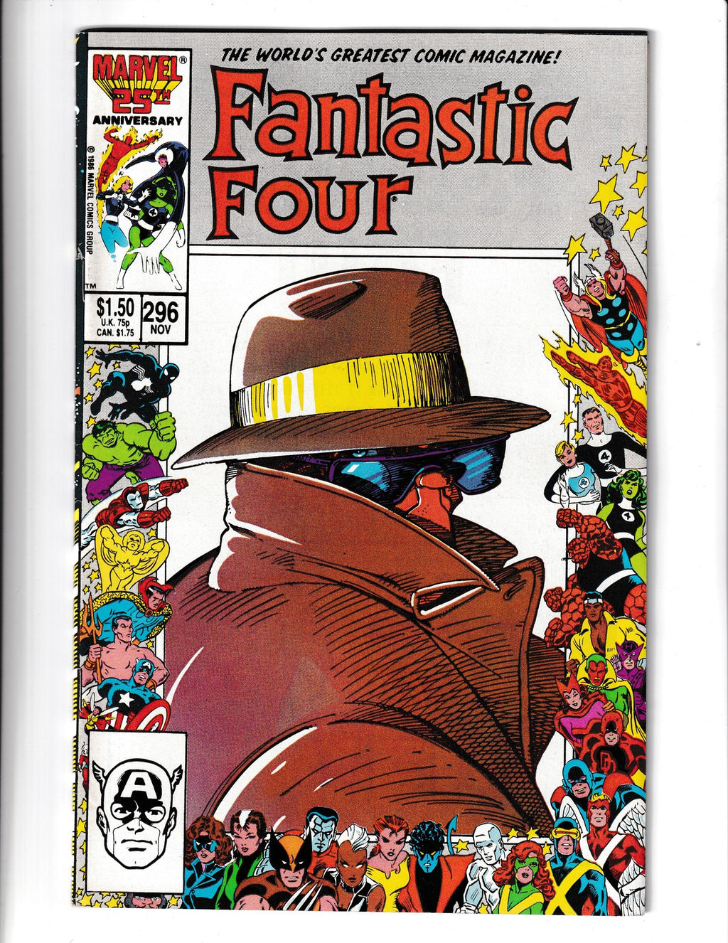Fantastic Four #296 (1986) Marvel Comics SKU:2422