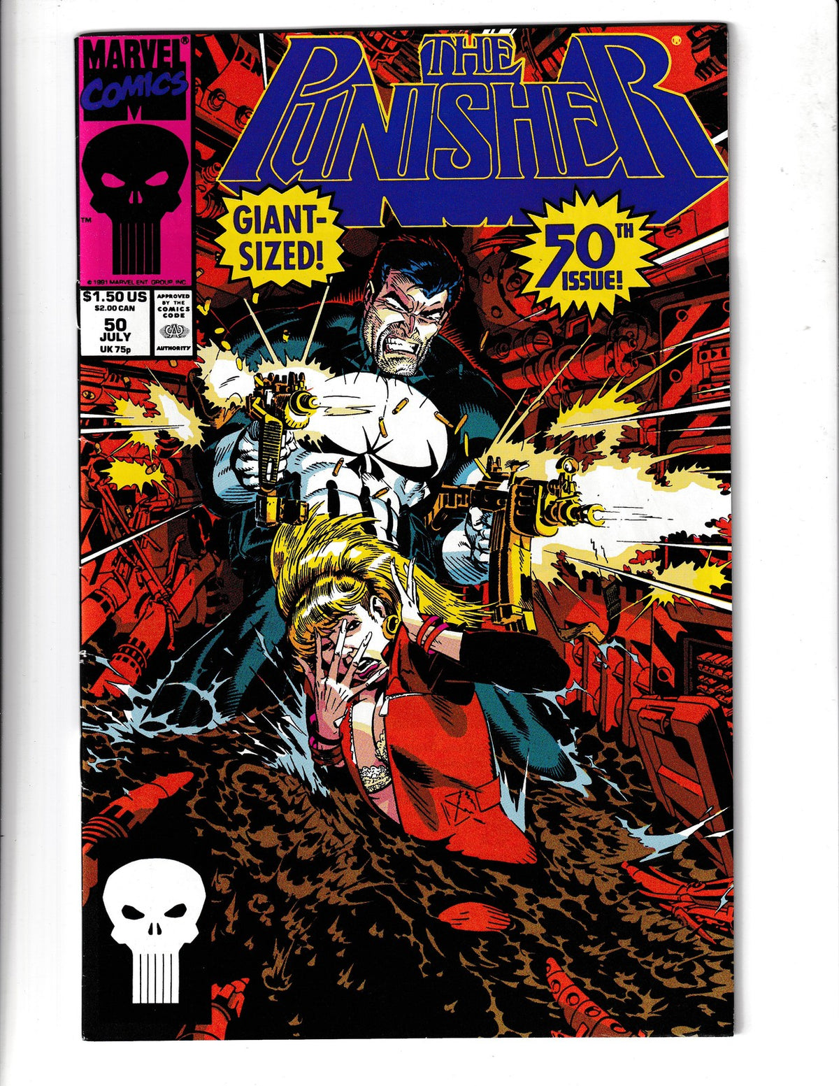 Punisher #50 (1991) Marvel Comics SKU:3040