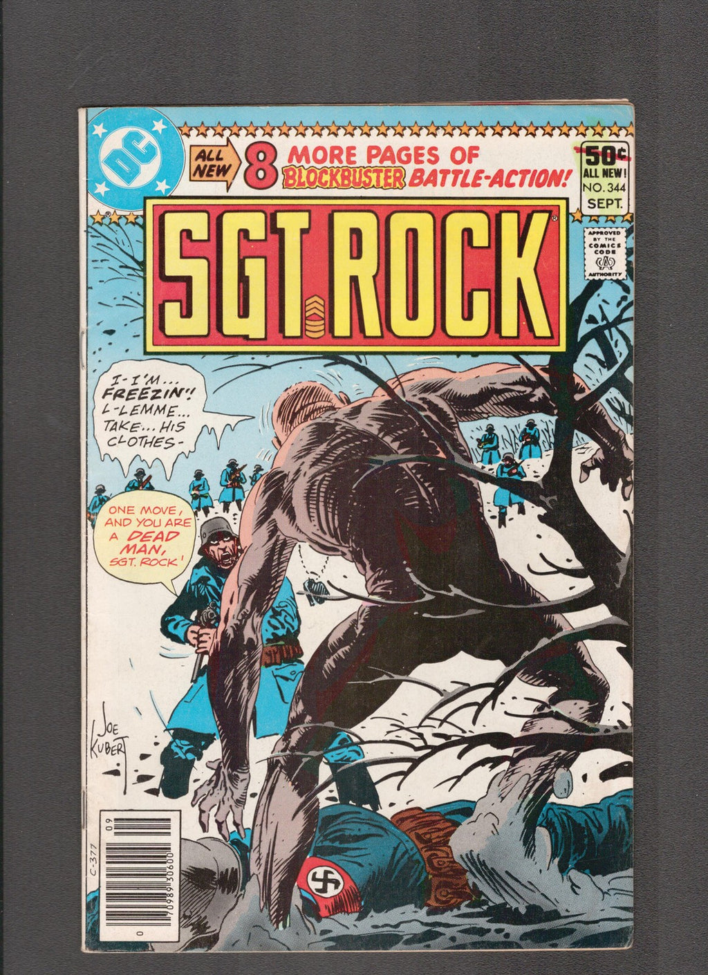SGT. Rock #344 (1980) Frank Redondo DC Comics