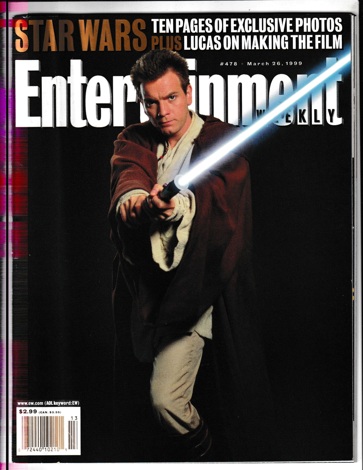 Entertainment Weekly #478 (1999) Star Wars EW Comics