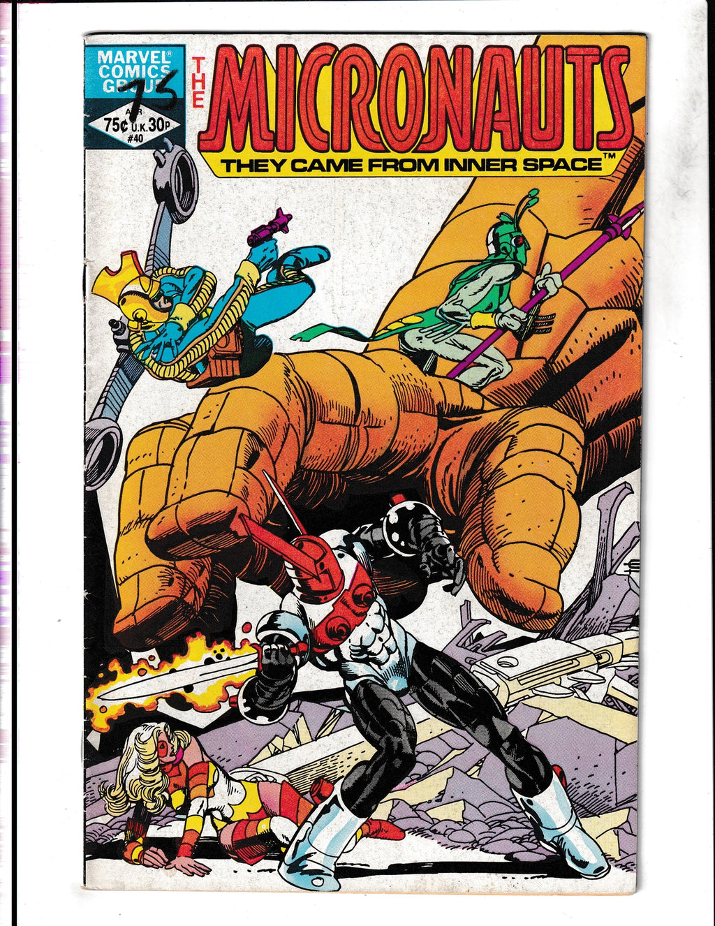 Micronauts #40 (1982) Marvel Comics SKU:1641