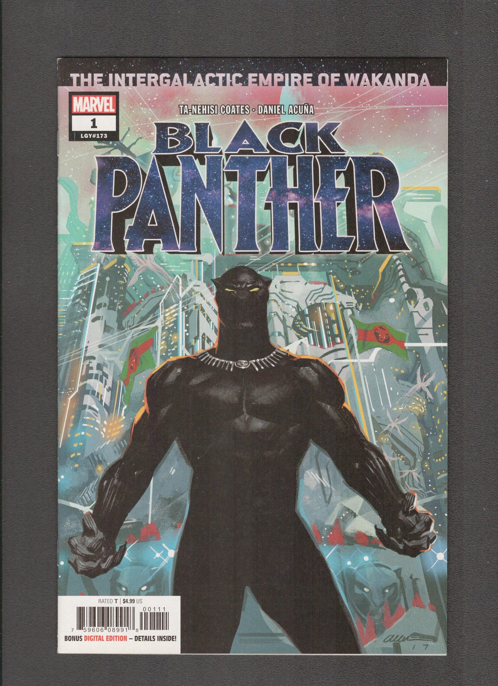 Black Panther #1 (2018) Daniel Acuna Marvel Comics
