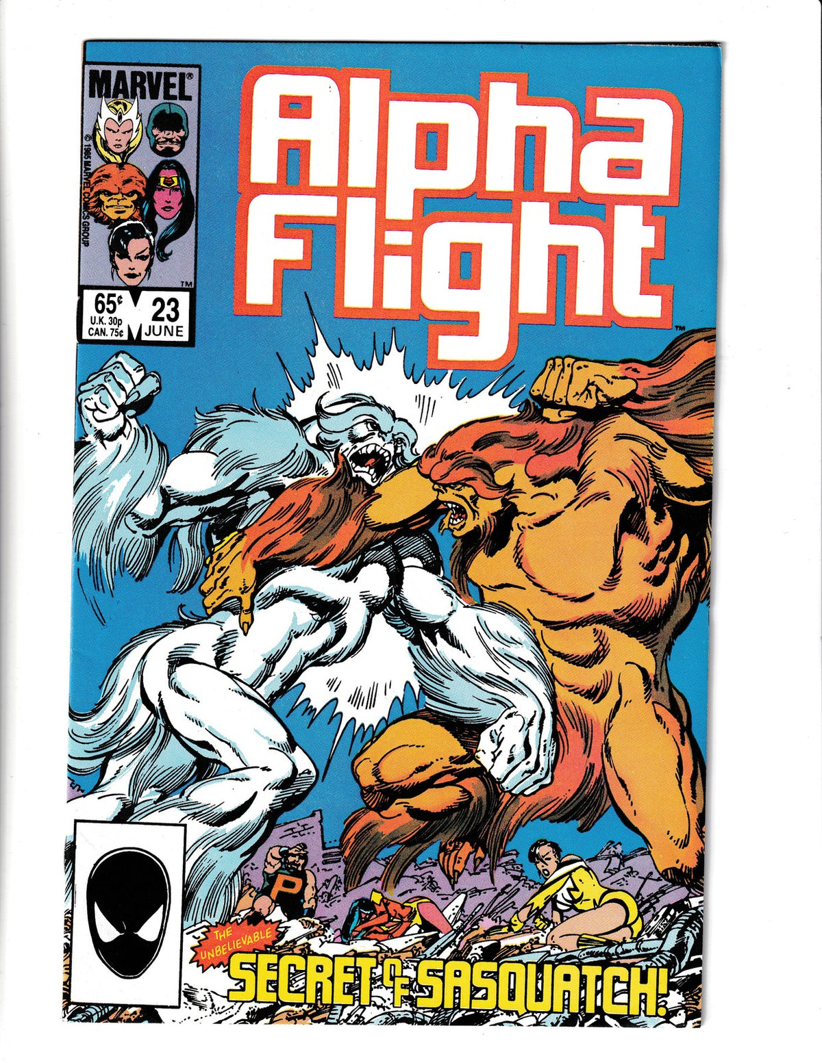 Alpha Flight #23 (1985) Marvel Comics