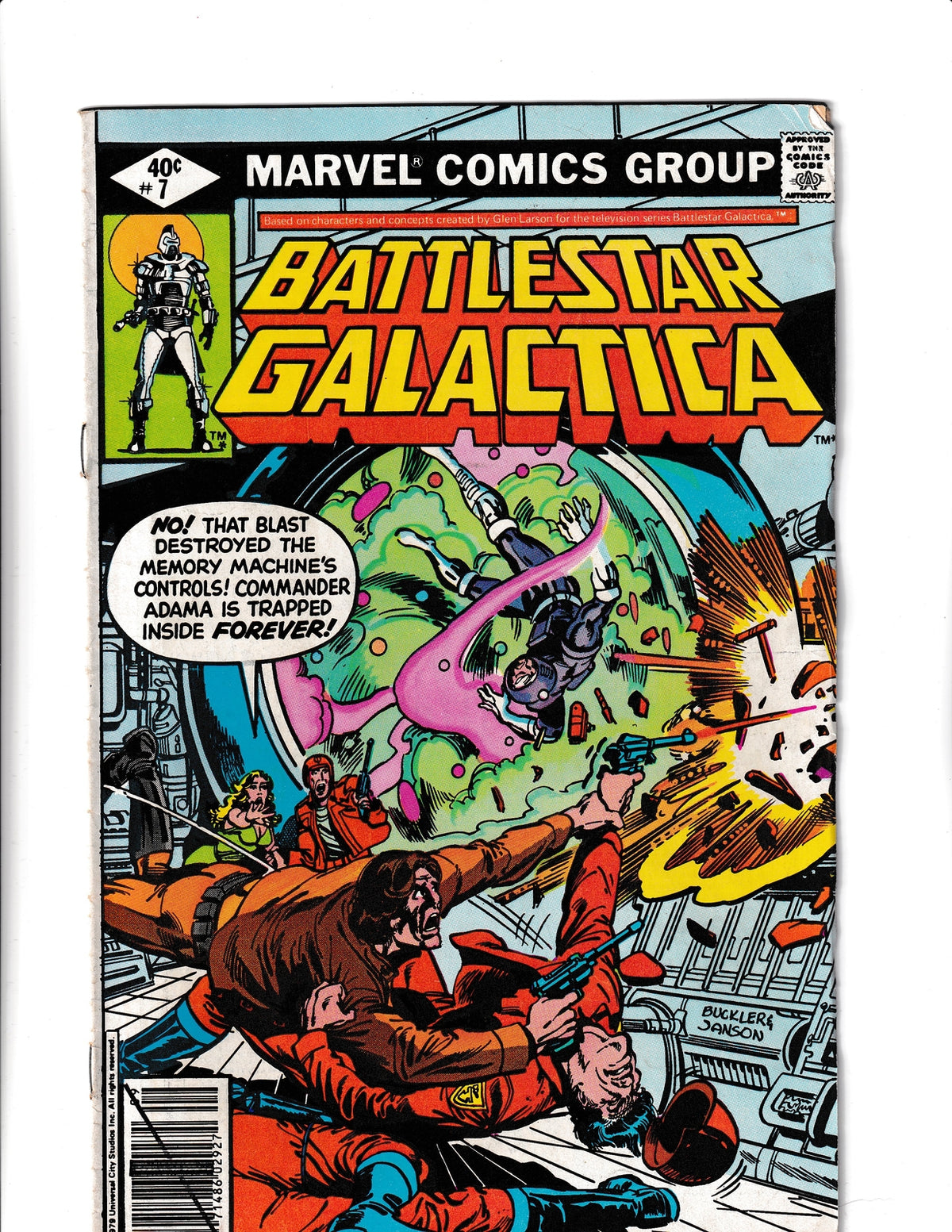 Battlestar Galactica #7 (1979) Marvel Comics