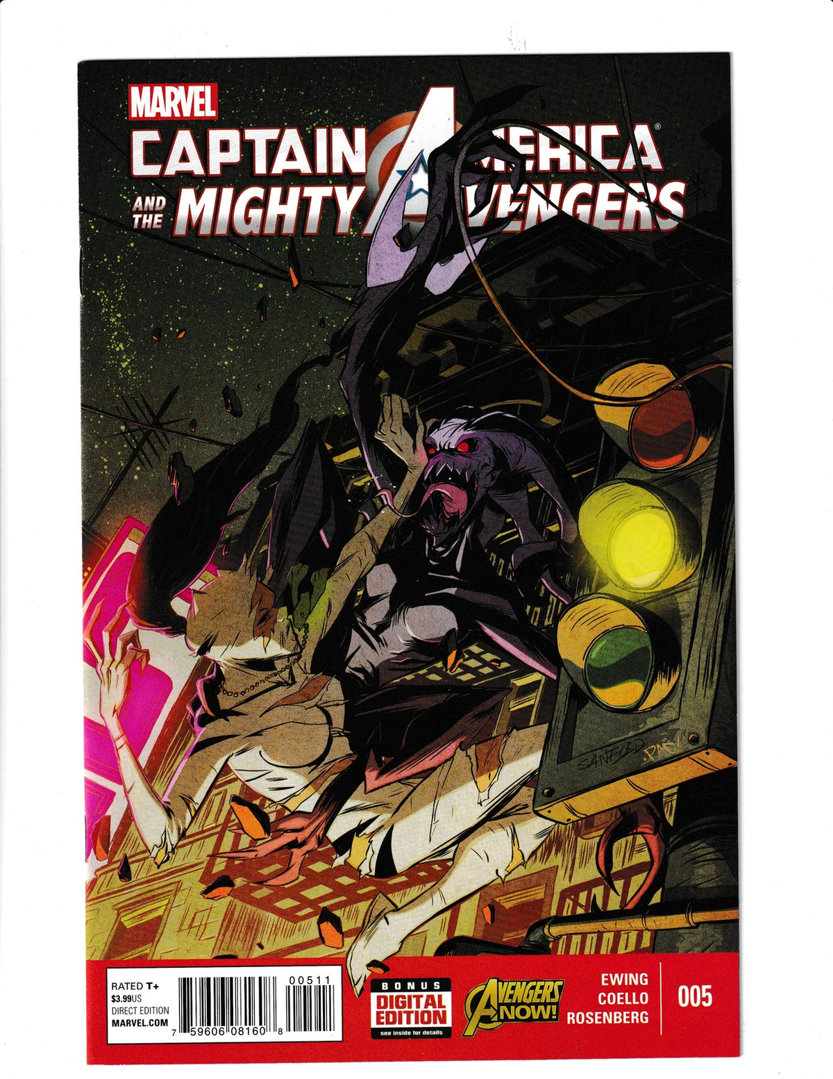 Captain America and the Mighty Avengers #5 (2015) Marvel Comics