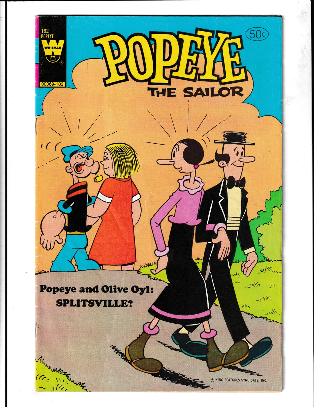 Popeye #162 (1981) Whitman Comics