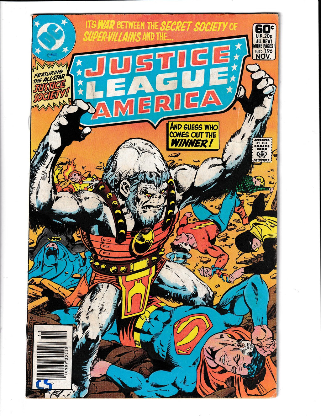 Justice League of America #196 (1981) Superman DC Comics
