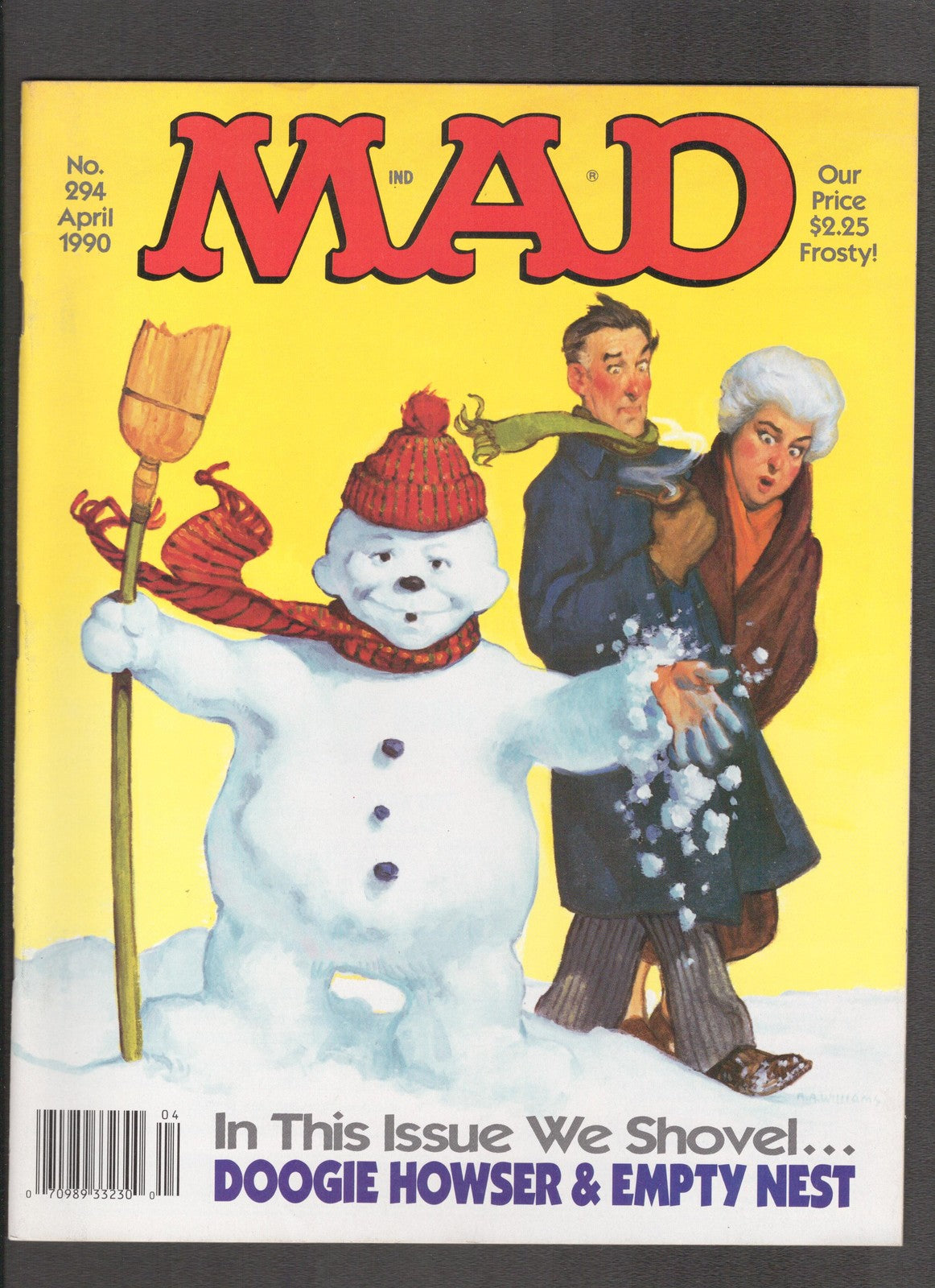 MAD Magazine #294 (1990) Doogie Hoswer - Empty Nest EC Publications Comics