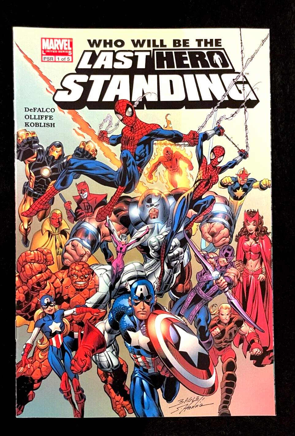 Last Hero Standing - Complete Set of 5 #1-5 (2005) Marvel Comics