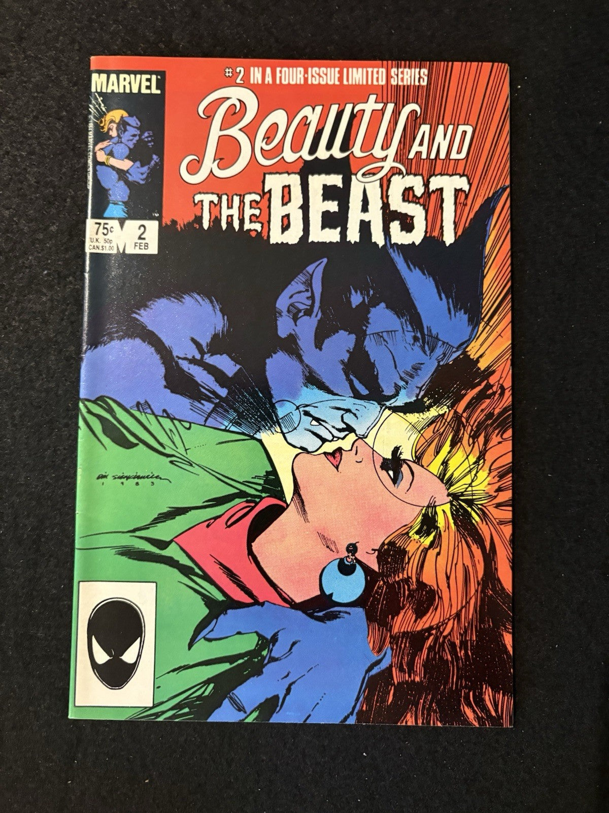 Beauty and the Beast #1-4 (1984) Complete Mini-Series Marvel Comics