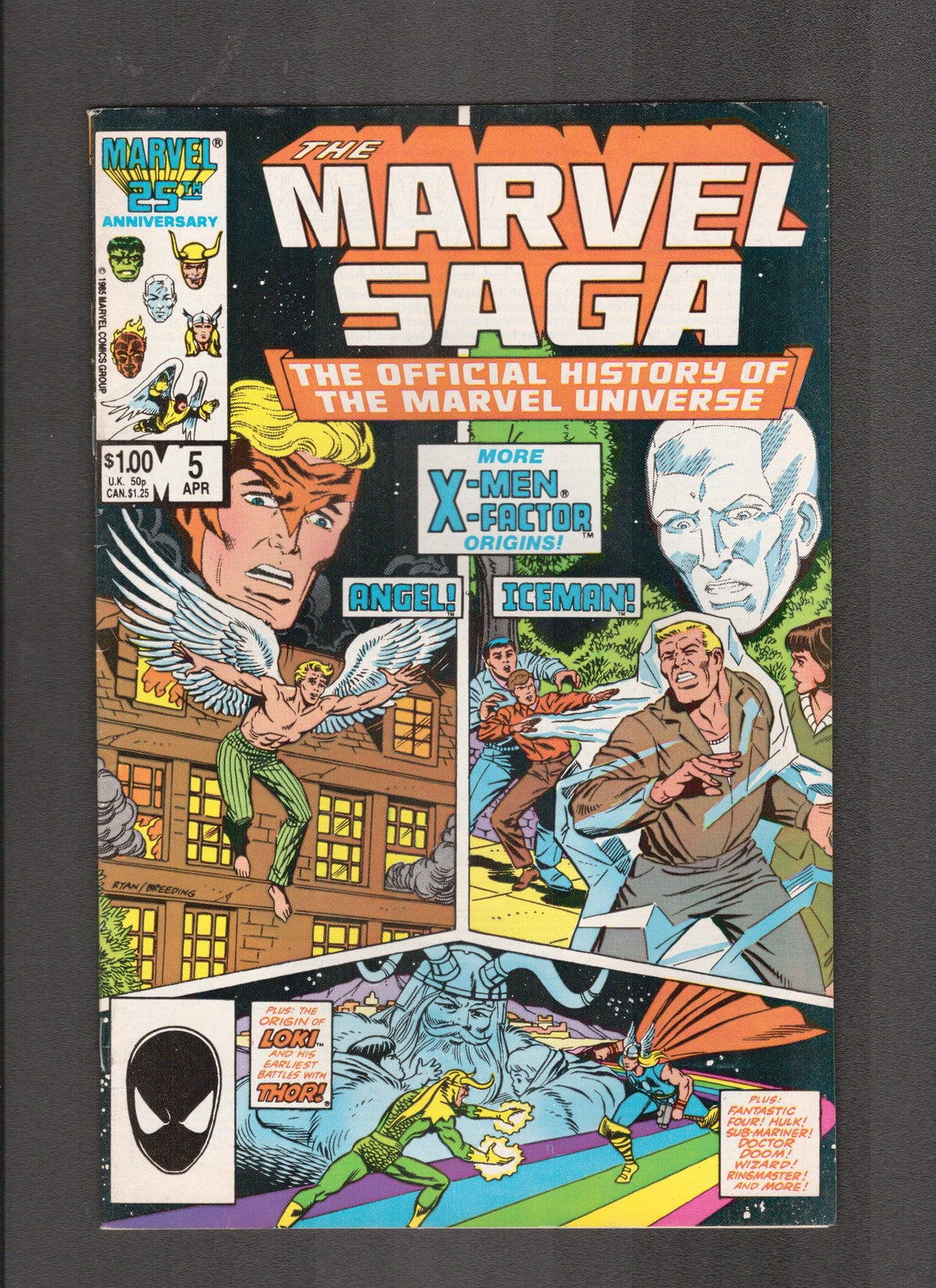 Marvel Saga #5 (1986) Paul Ryan - Loki Marvel Comics