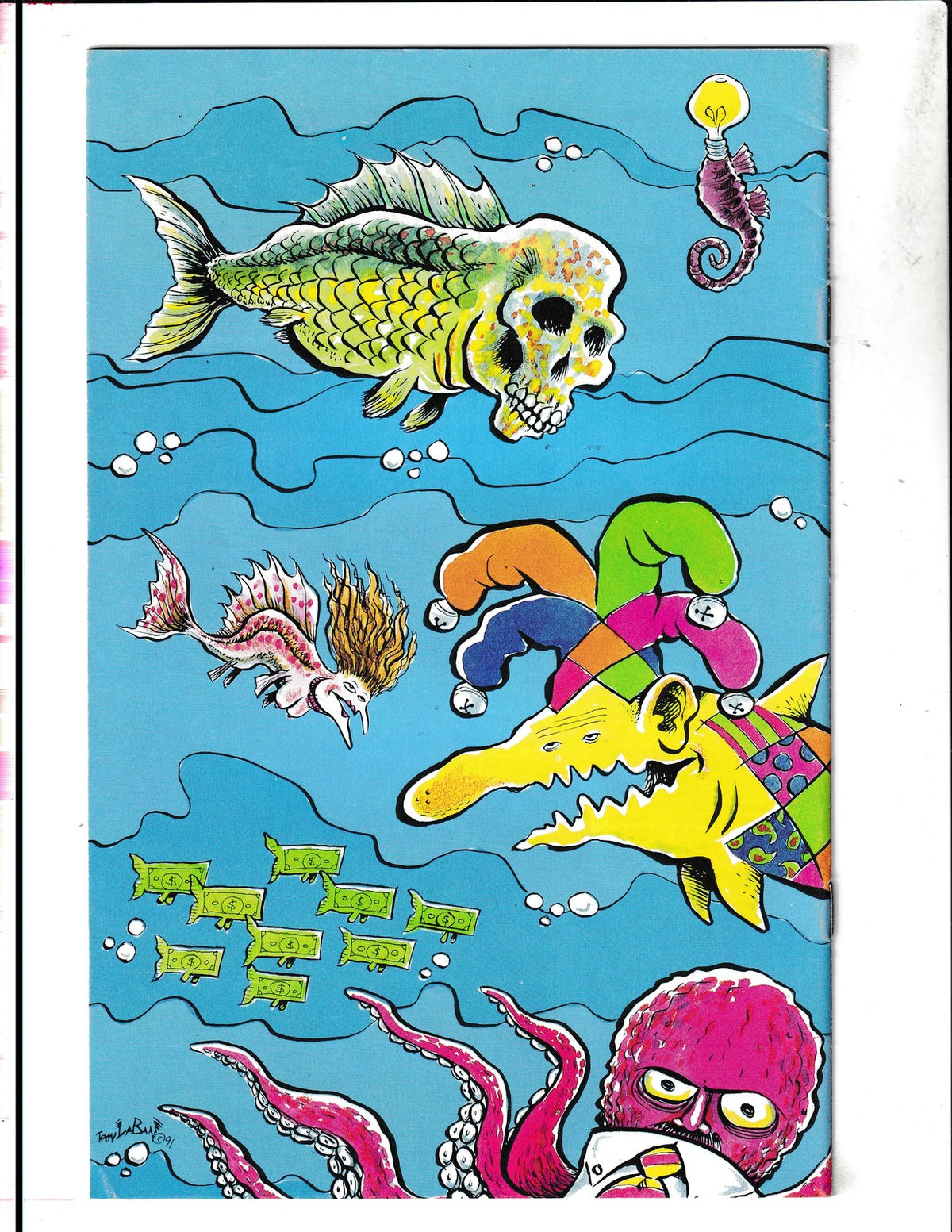 Unsupervised Existence #5 (1989) Fantagraphics Comics