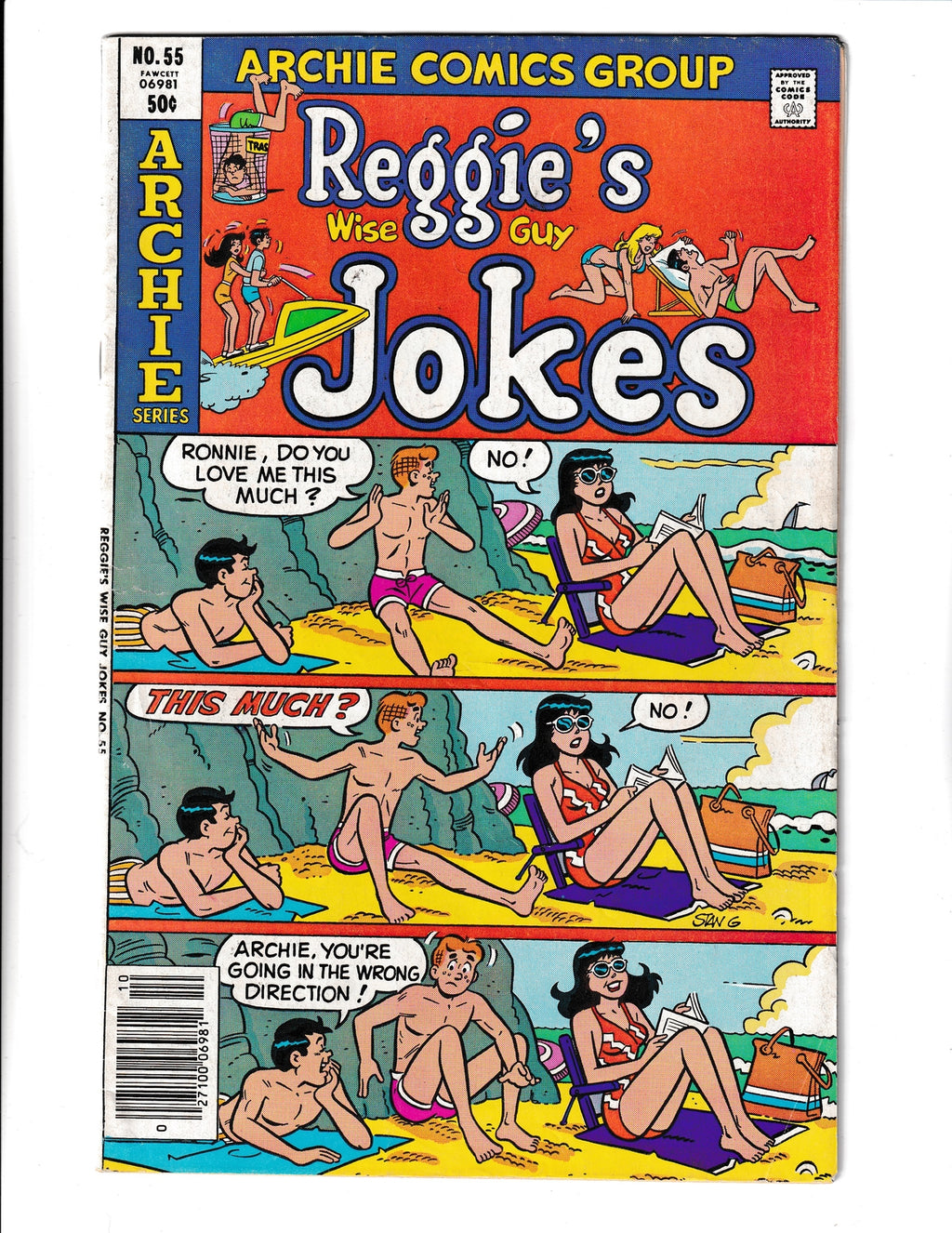 Reggie's Wise-Guy Jokes #55 (1980) Final Issue Archie Comics