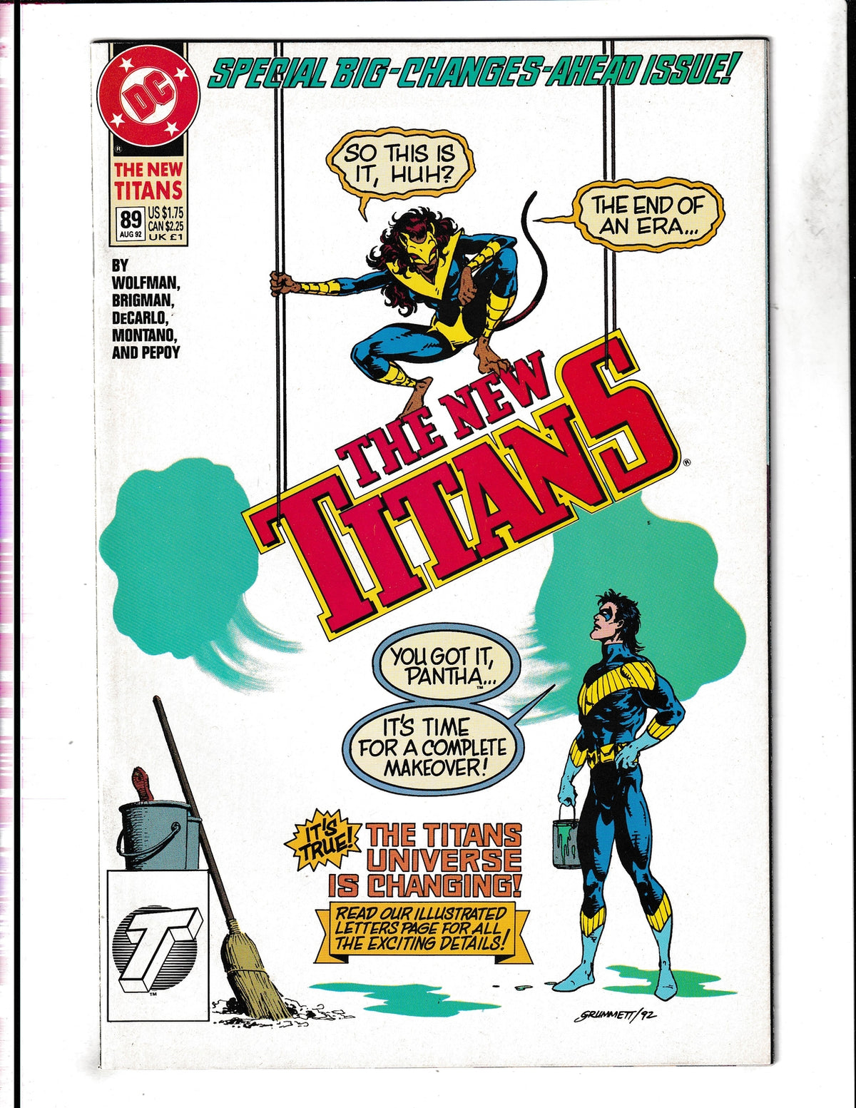 New Titans #89 (1992) DC Comics