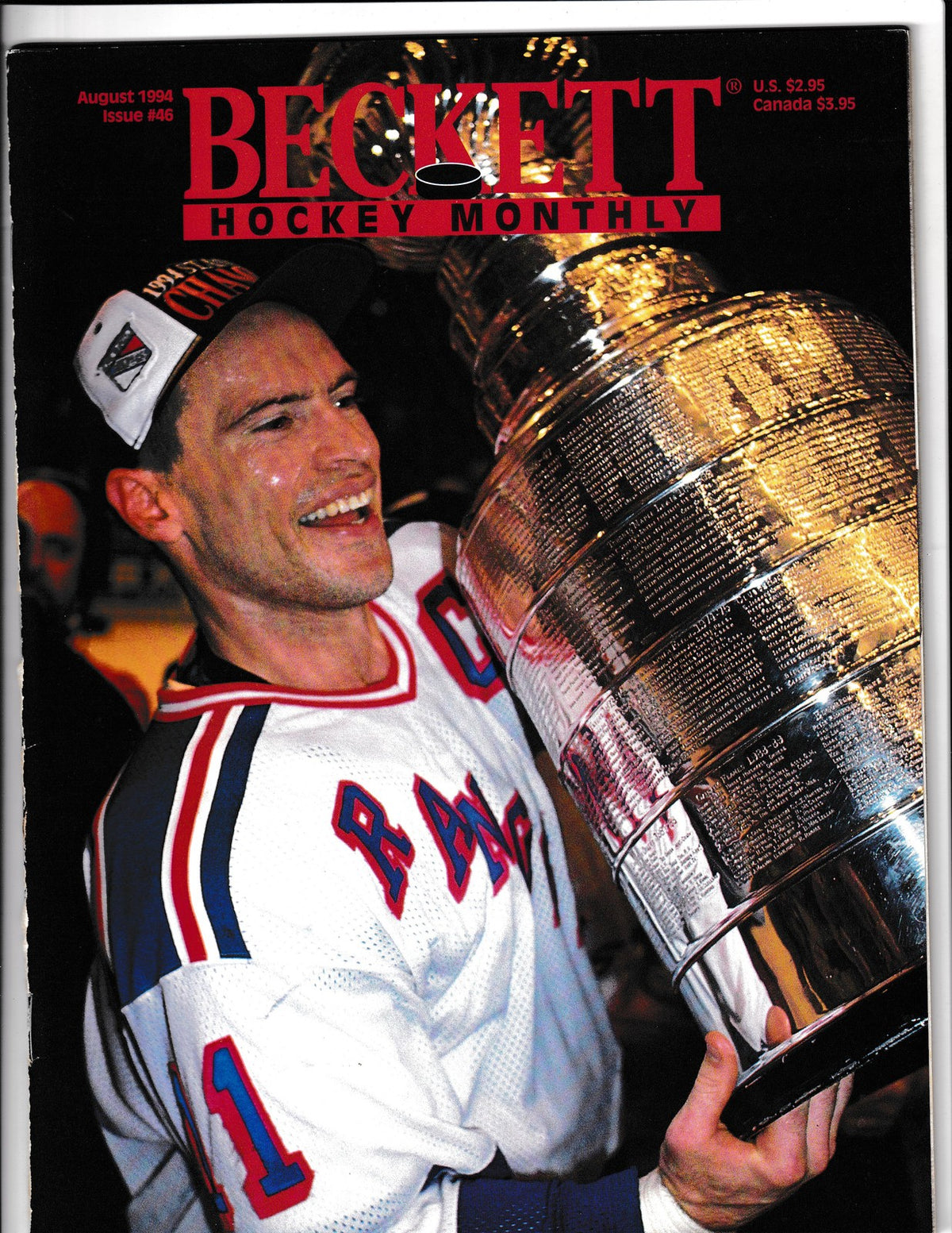 Beckett Hockey Monthly #46 (1994) Mark Messier Aug 1994 Beckett Comics
