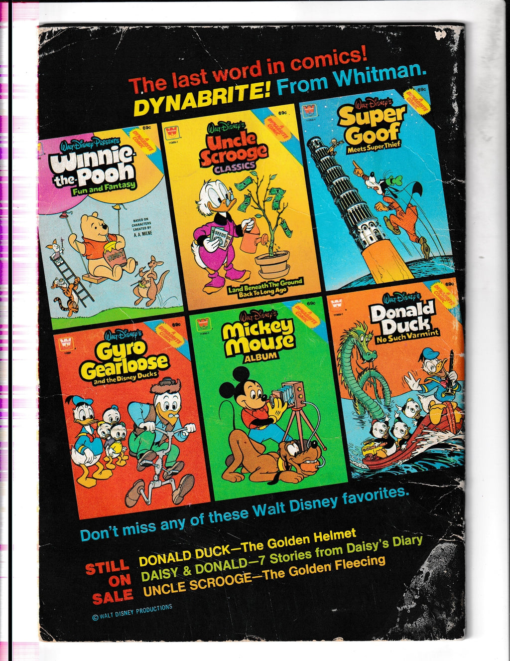 Mickey Mouse Album #NN (1978) Dynabrite Whitman Comics
