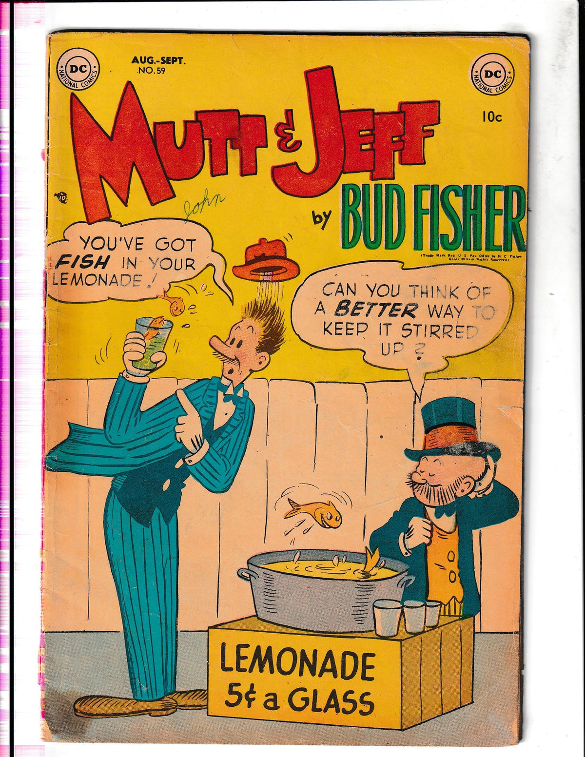 Mutt & Jeff #59 (1952) National/DC Comics