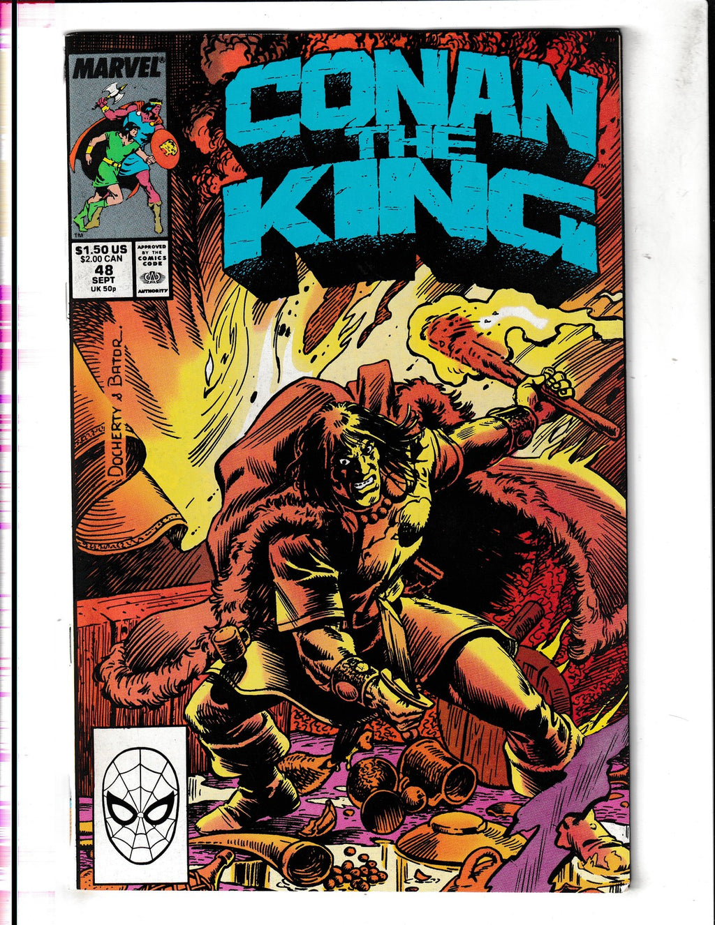 Conan the King #48 (1988) Fraja Bator Marvel Comics