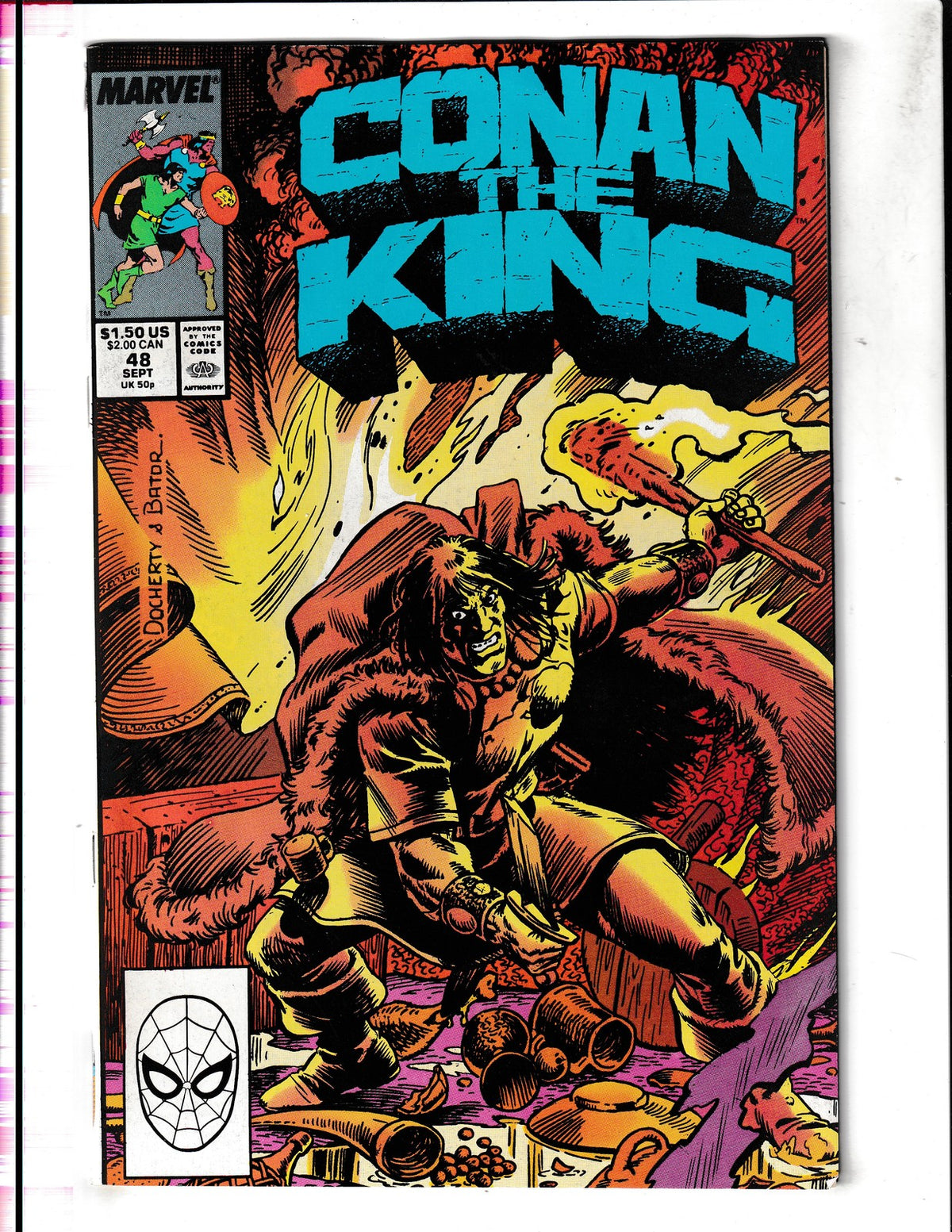 Conan the King #48 (1988) Fraja Bator Marvel Comics