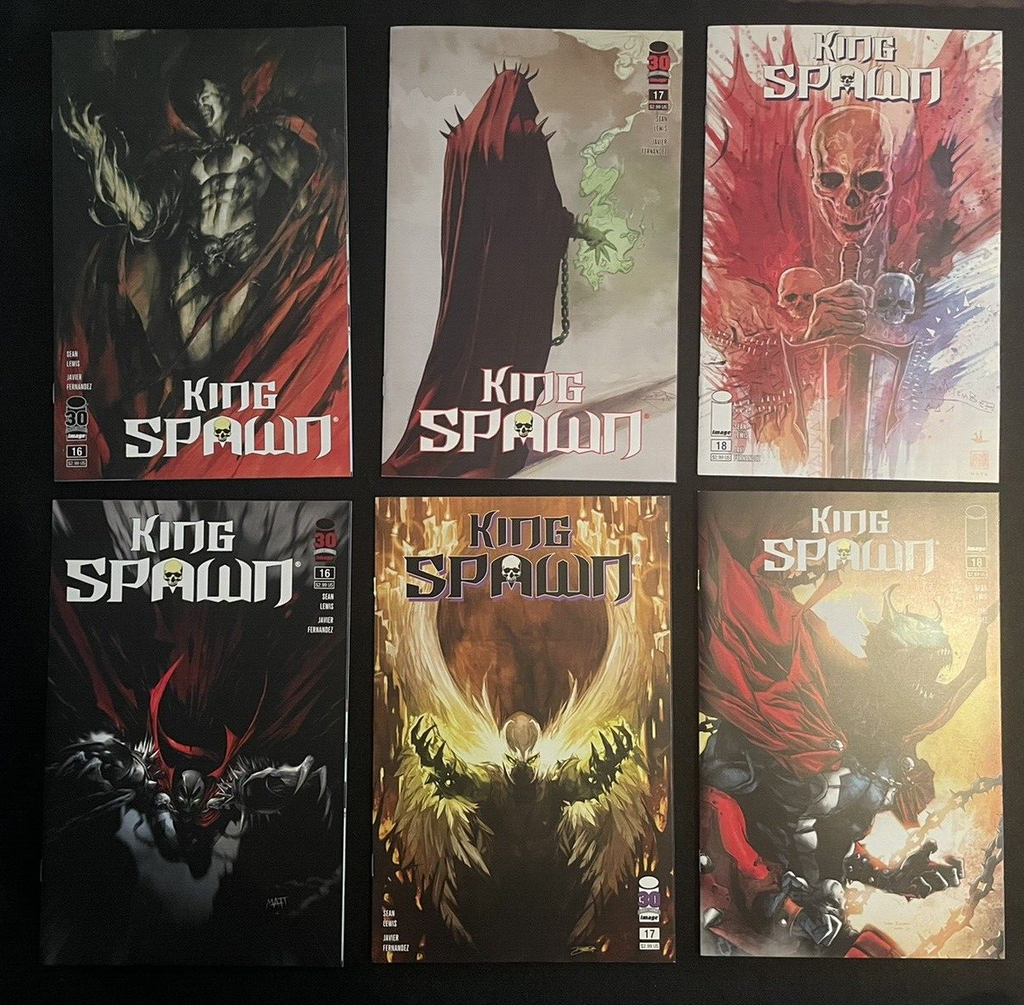 King Spawn #1-20 w/variant covers #1-18 - 38 HIGH GRADE BOOKS McFarlane (Image)