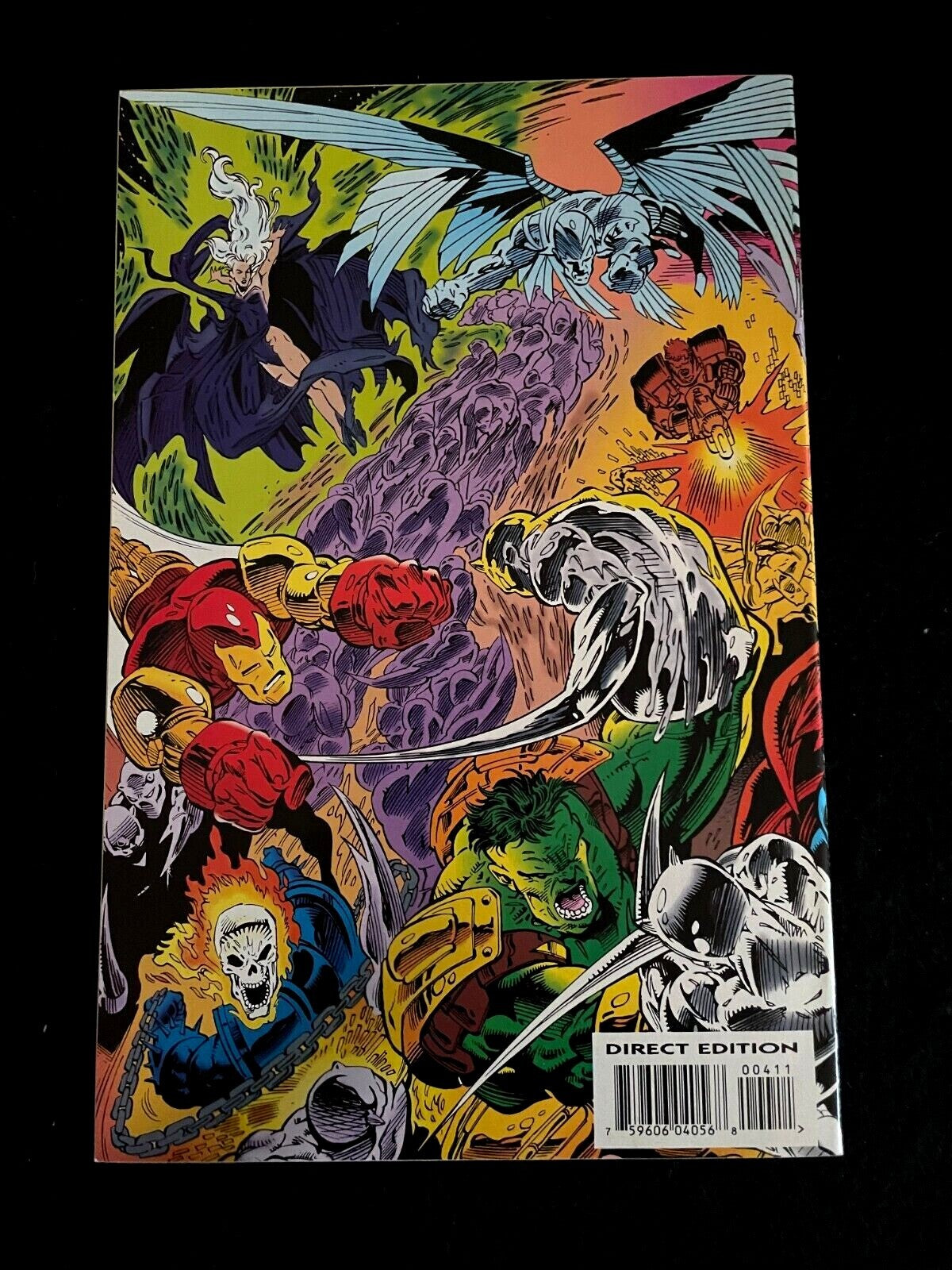 Death 3 #4 1993 - Wrap Around Cover