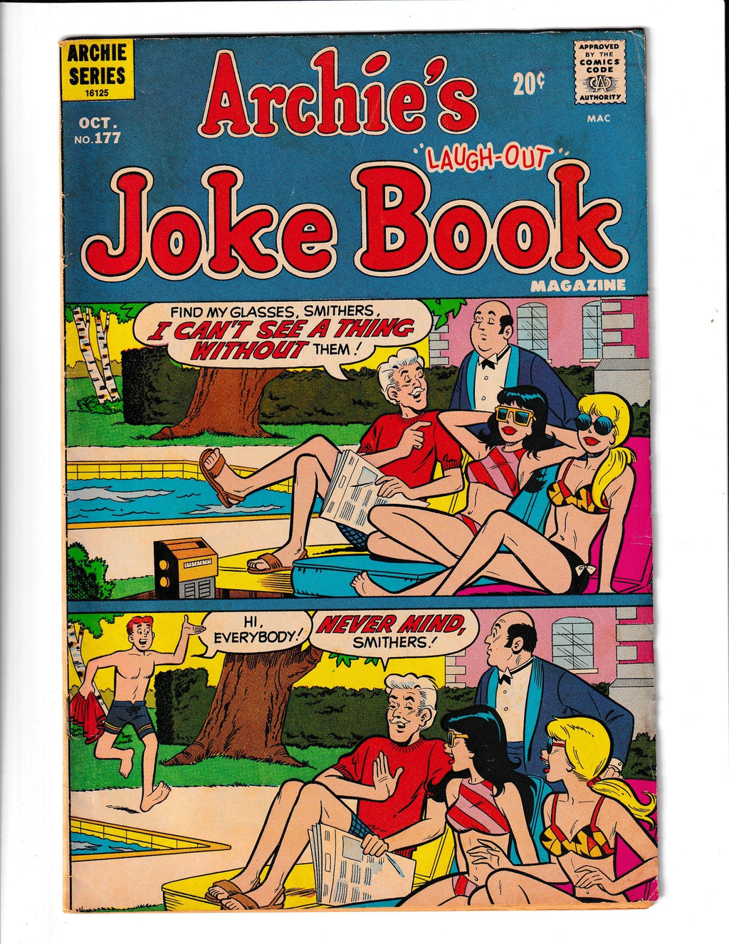 Archie's Joke Book #177 (1972) Archie Comics