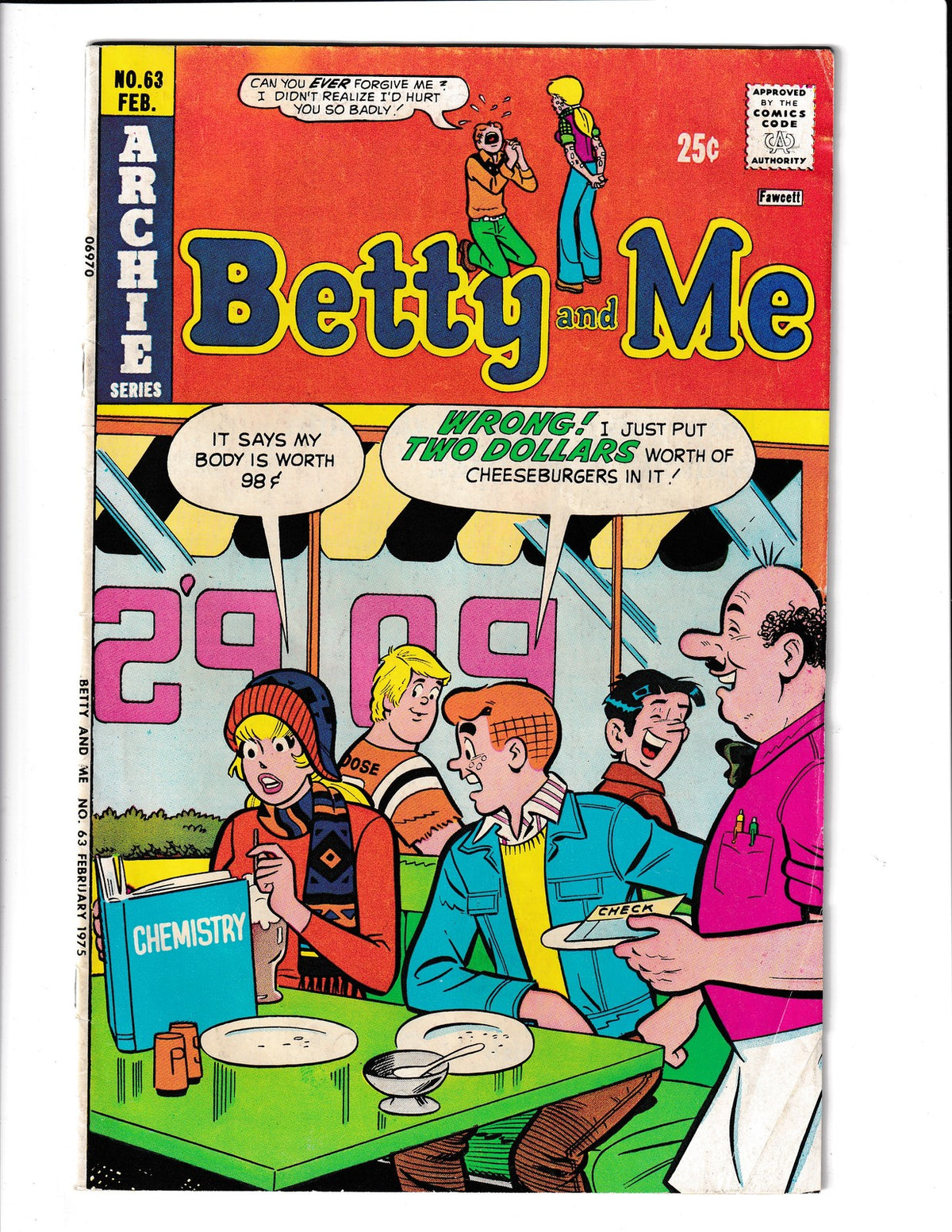 Betty and Me #63 (1975) Archie Comics