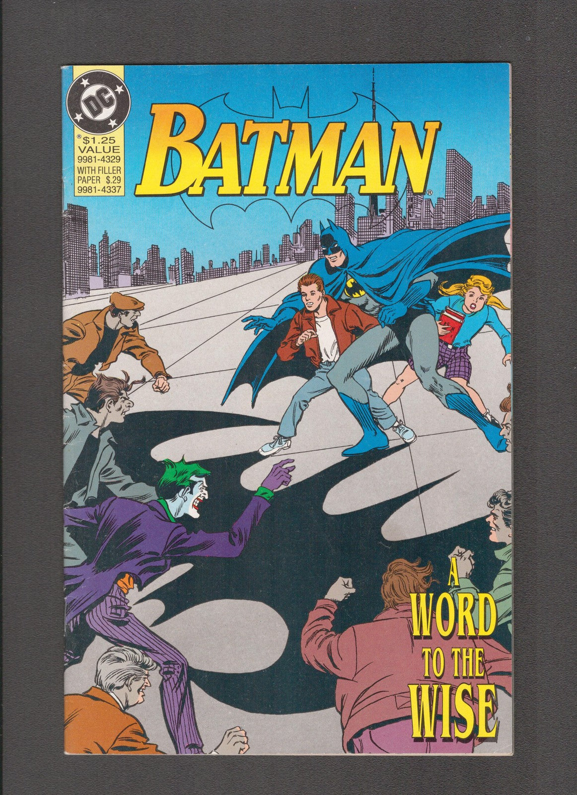 Batman: Word to the Wise #1-Zellers (1992) DC Comics
