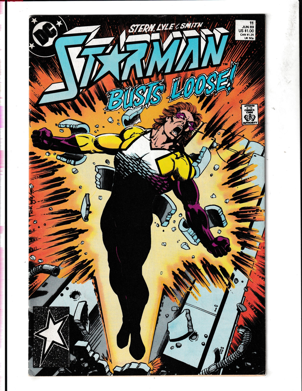 Starman #11 (1989) "Matter of Life and Death" DC Comics