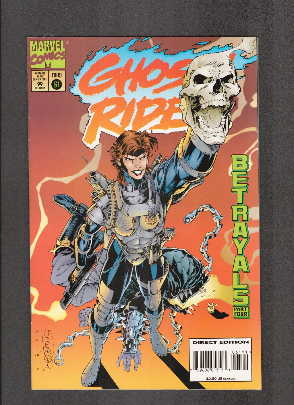Ghost Rider #61 (1995) Wolverine Marvel Comics