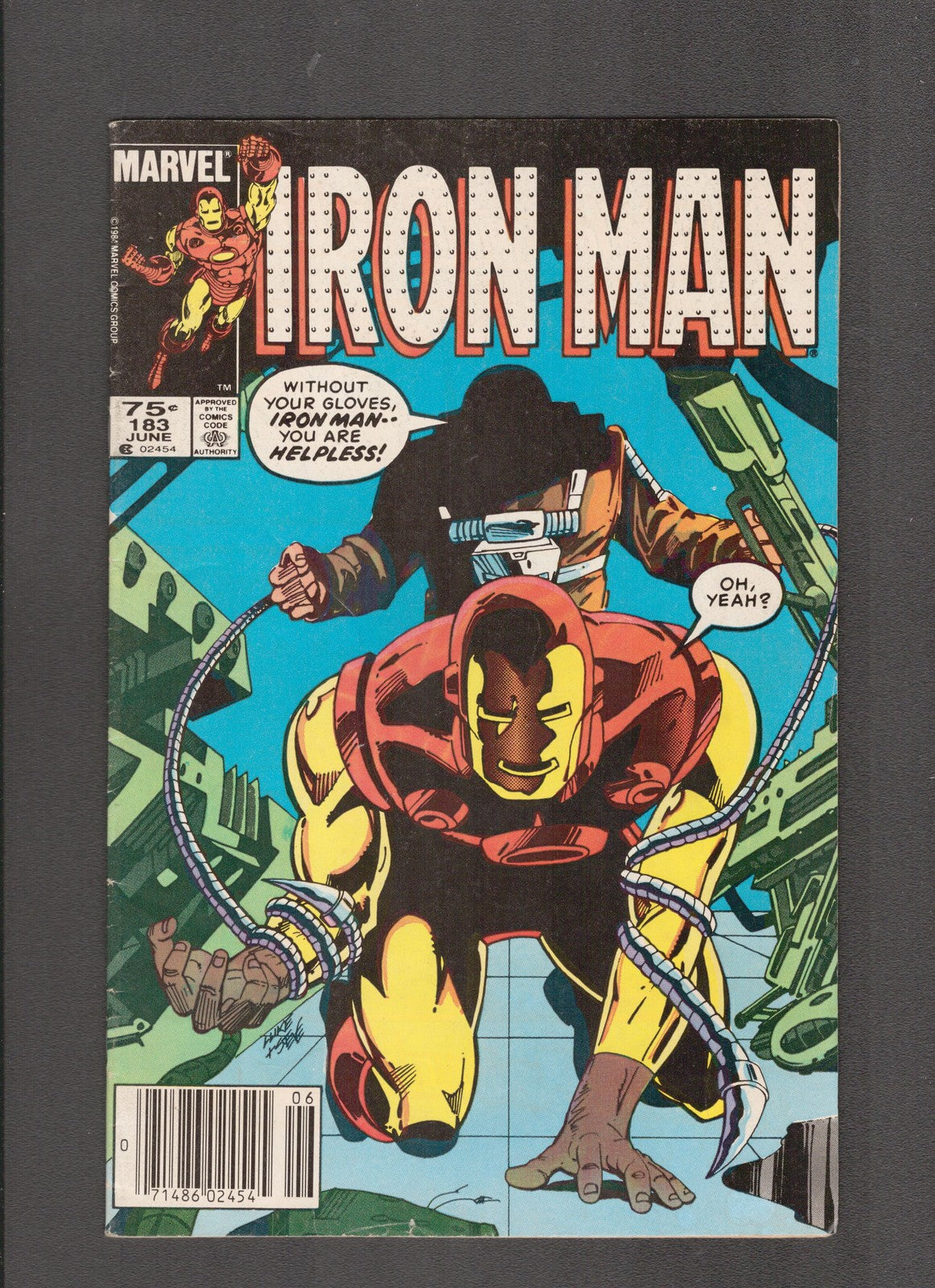 Iron Man #183 (1984) Rick Parker, Bob Sharen Marvel Comics