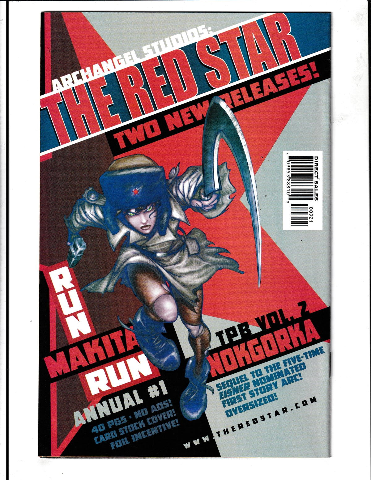 Red Star #9 (2002) Image Comics
