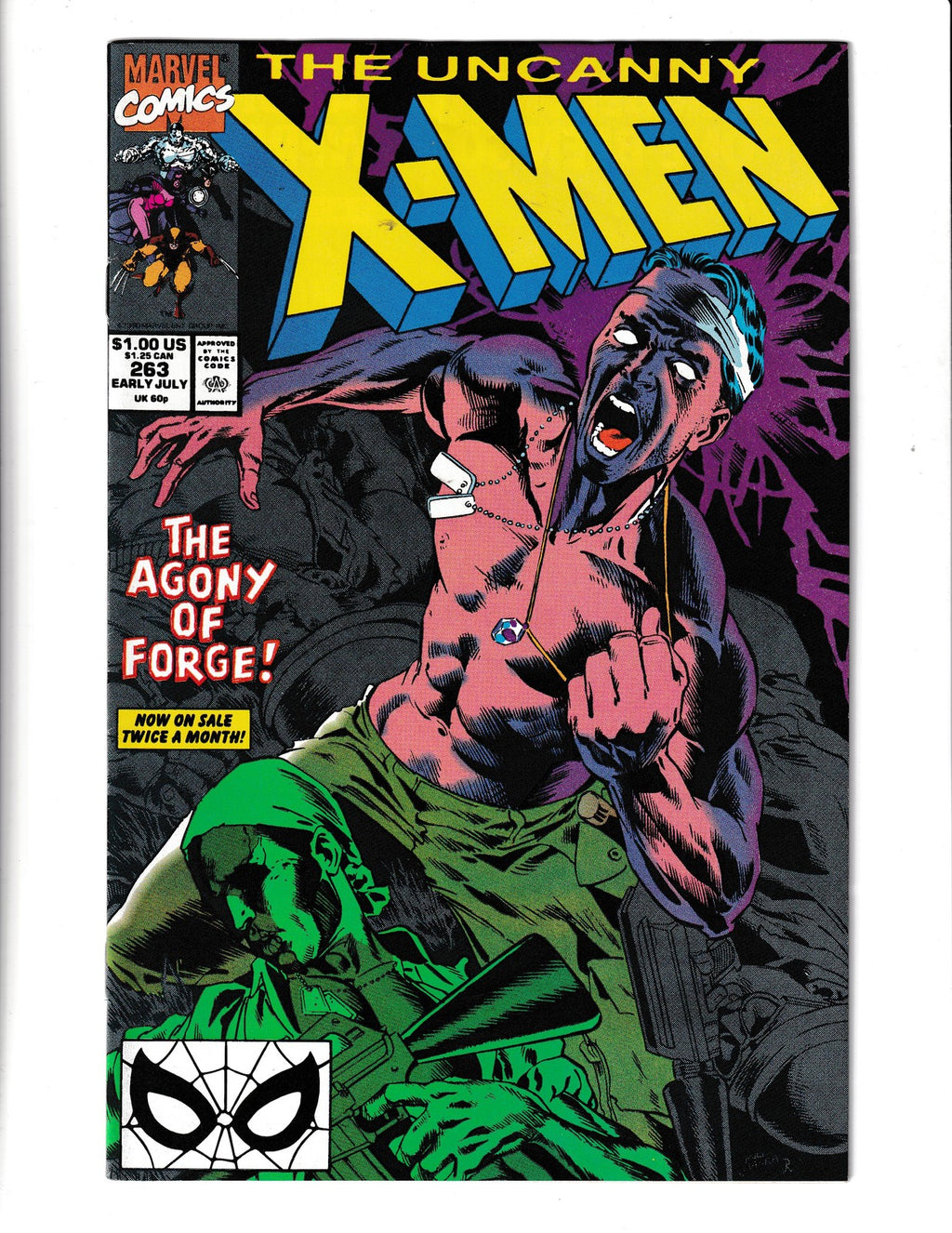Uncanny X-Men #263 (1990) Marvel Comics