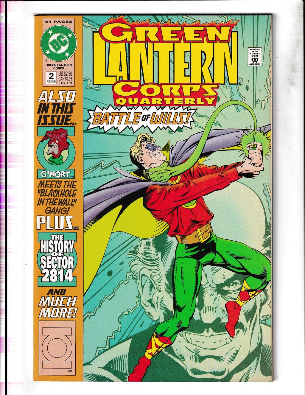 Green Lantern Corps Quarterly #2 (1992) Higher Grade DC Comics