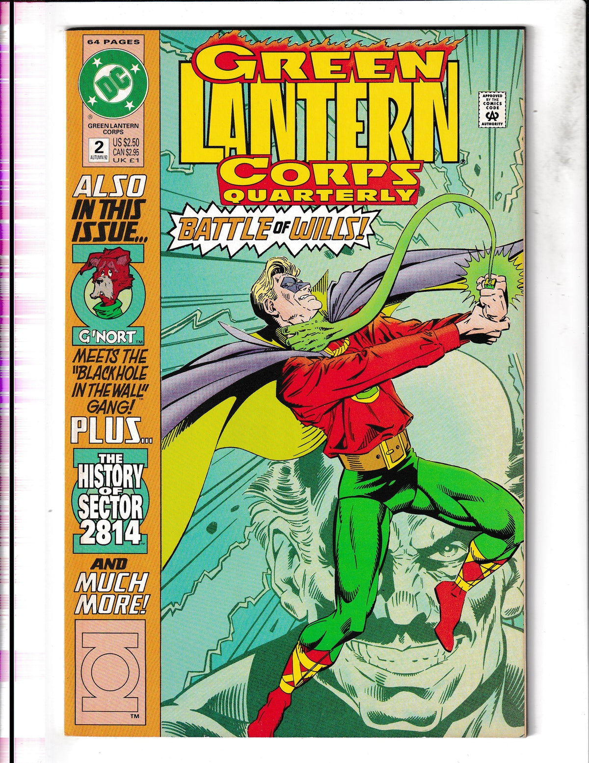 Green Lantern Corps Quarterly #2 (1992) Higher Grade DC Comics