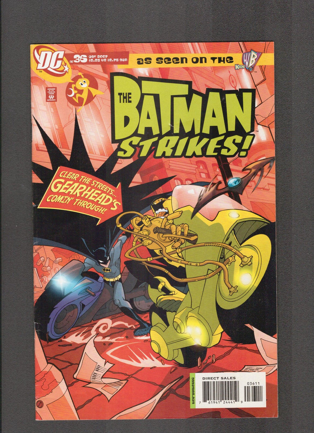 Batman Strikes! #36 (2007) Gearheads DC Comics